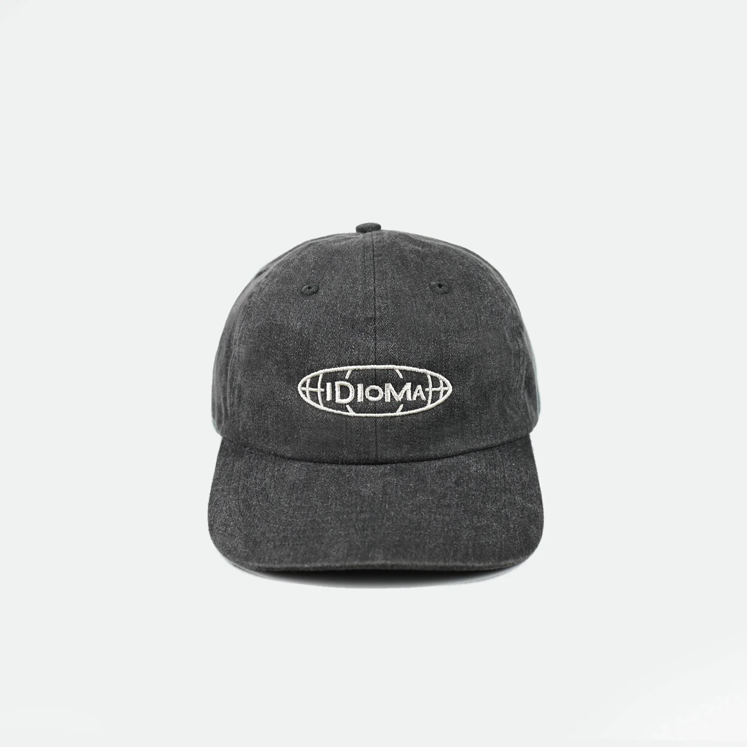 6 Panel Cap - Globe (Nero) - Image 3