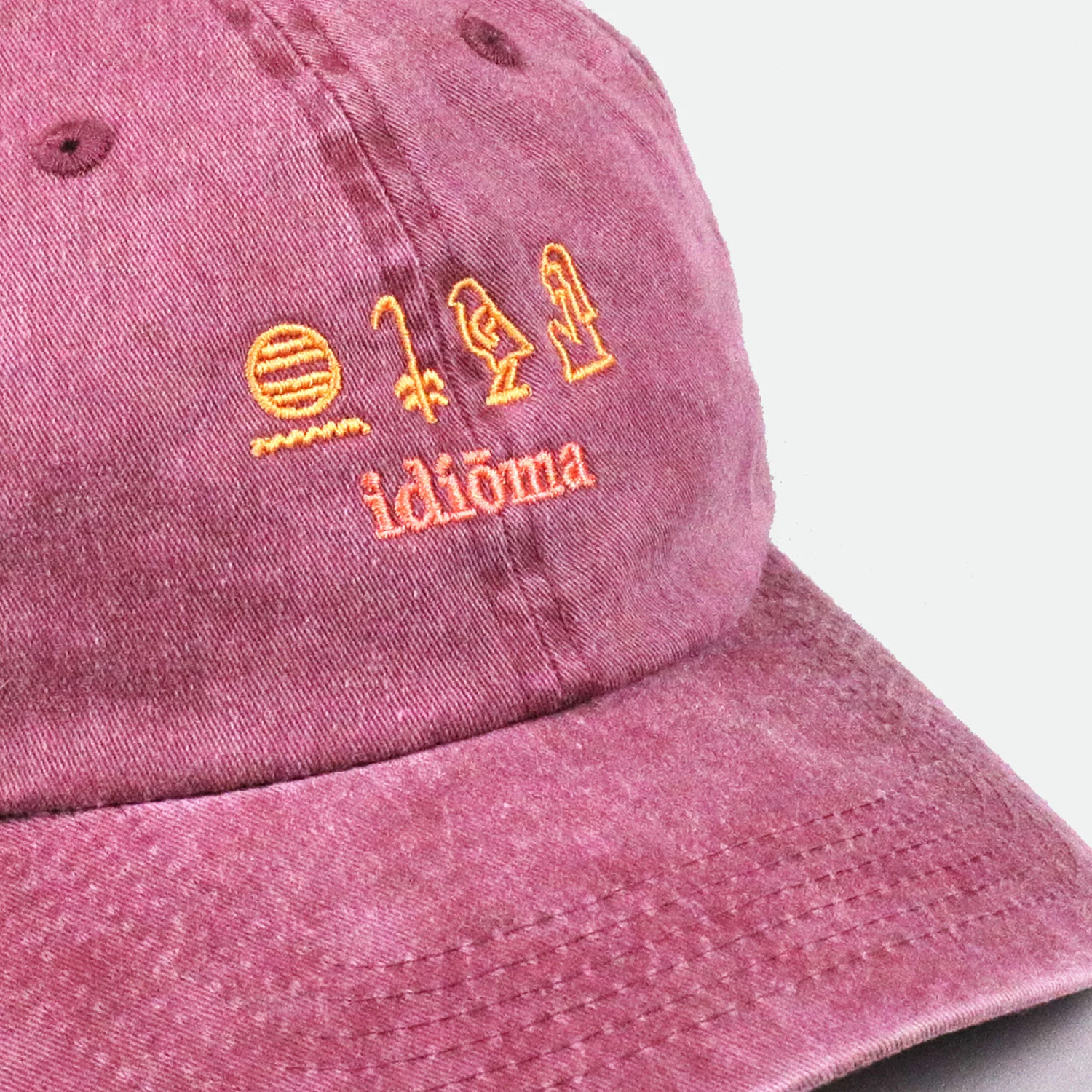 6 Panel Cap - Khonsu (Terra Red) - Image 4